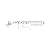 Solid carbide drills SU(K) drill 3xD General machining Add K (SUK) to the code for use on Cast Iron 1634SU03C - Makotools Industrial Supply Tools for Metal Cutting